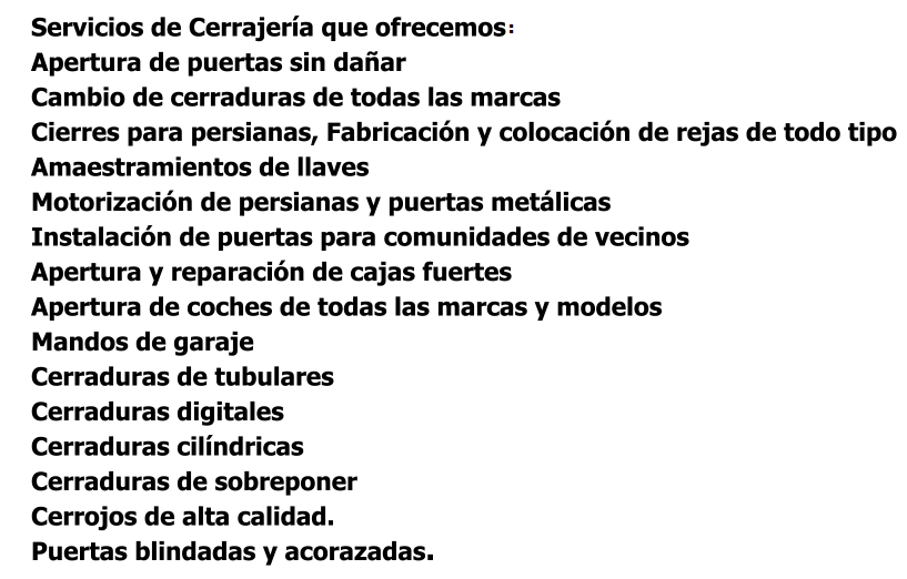 Servicios de RapidTecnic Las Palmas
